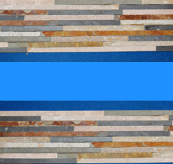 Multicolored Cultured Veneer Ledge Walling Stone-Slate