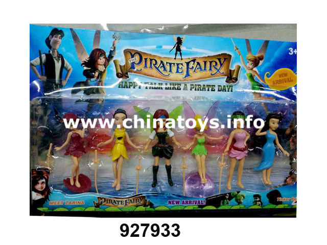 Festival Toy, 4 Inch Pirate Fairy Doll, Girl's Toy, PVC Doll Toys (927933)