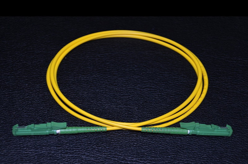 E2000/APC Singlemode Simplex Fiber Optic Patch Cable