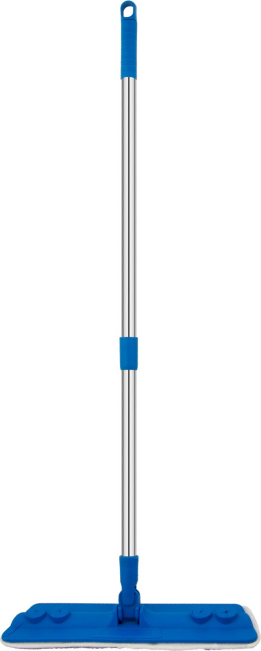 Telescopic Hook and Loop Microfiber Flat Mop (HDR-NF007)