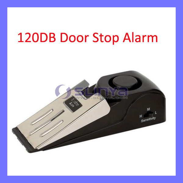 120 dB Security Home Wedge Shaped Door Stop Alarm Block System Gate Resistance (SL-333)