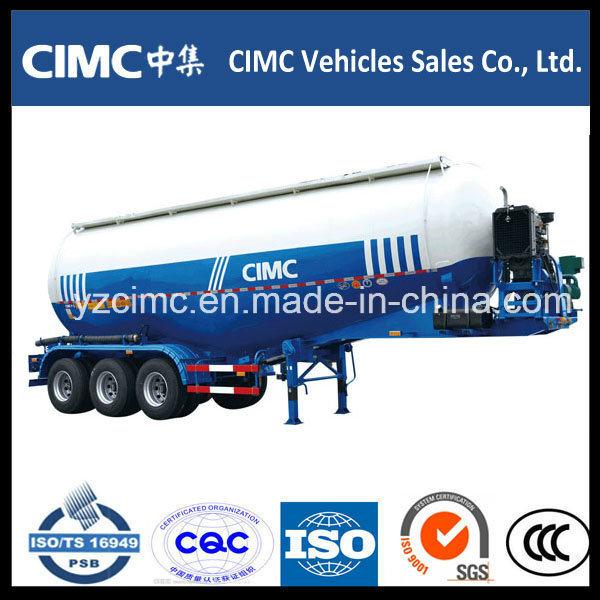 Hot Sale Cimc 3 Axles Bulk Cement Tank Semi Trailer