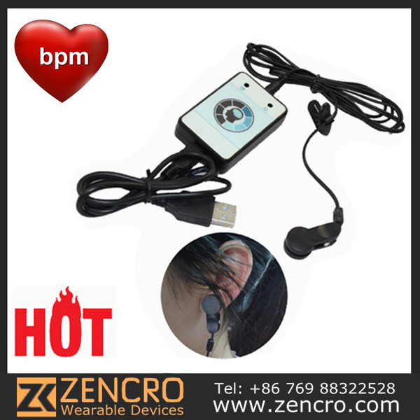 Fitness Digital Heart Rate Monitor Finger Pulse Rate Sensor