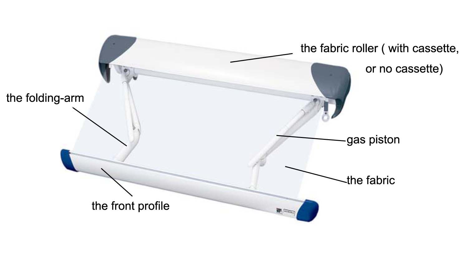 Folding-Arm Awning (Suncode 1500)