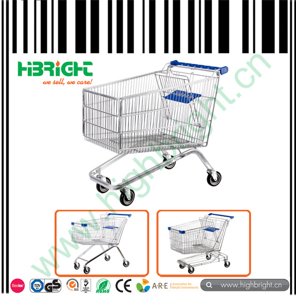 Retail Shop Good Quality Shopping Trolley Cart