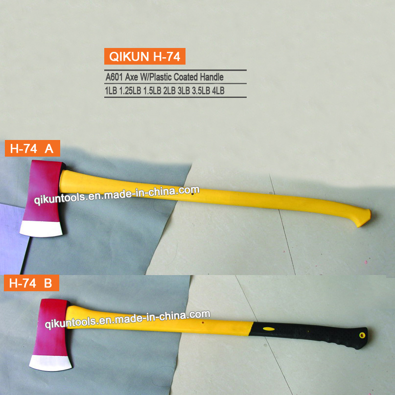 H-74 Plastic Coated Handle A601 Axe