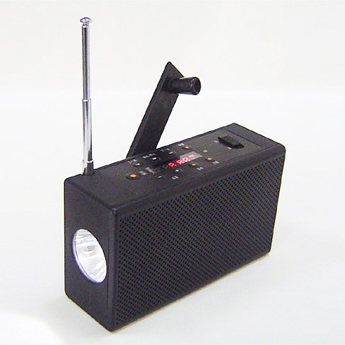 Dynamo FM Radio with TF Card MP3 Player
