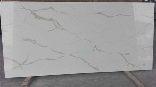 Beautiful Marble Vein Artificial Quartz Stone for Countertops