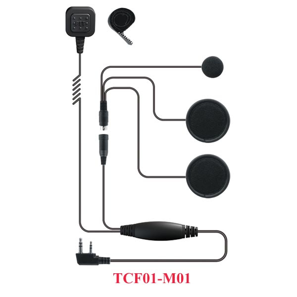 Motorcycle Intercom Helmet Kits with Ptt Headsets (TCF01-M01)