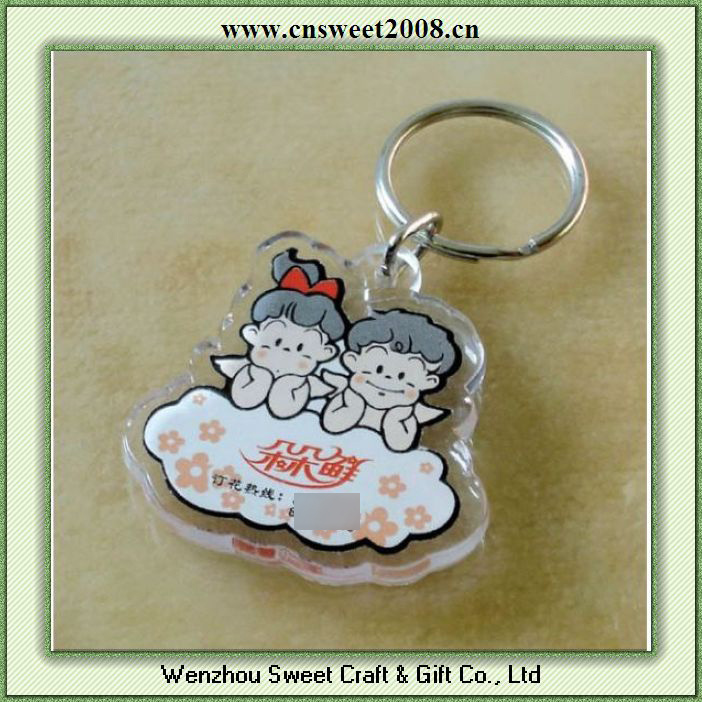 Custom Design Clear Key Chain (S0p046)