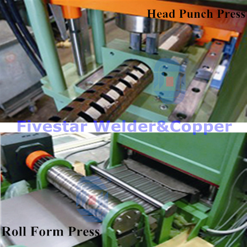 Power Distribution Electrical Transformer Radiator Welding Production Line