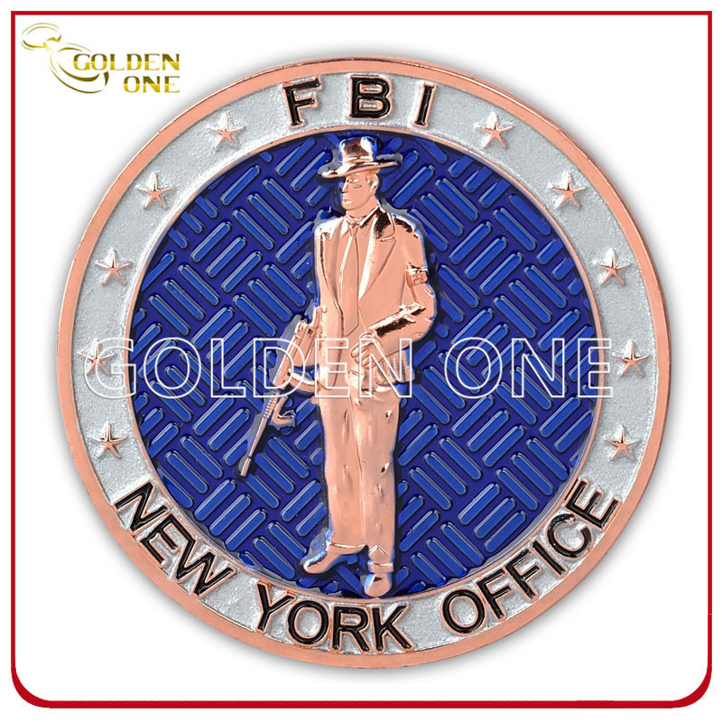 Custom Antique Plating Us Fbi Office Souvenir Coin