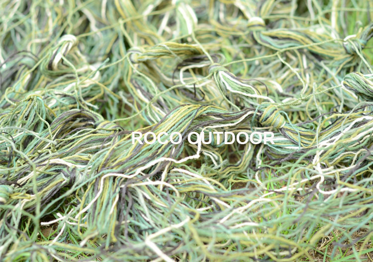 80*90cm Yarns Tactical Hunting Camo Netting