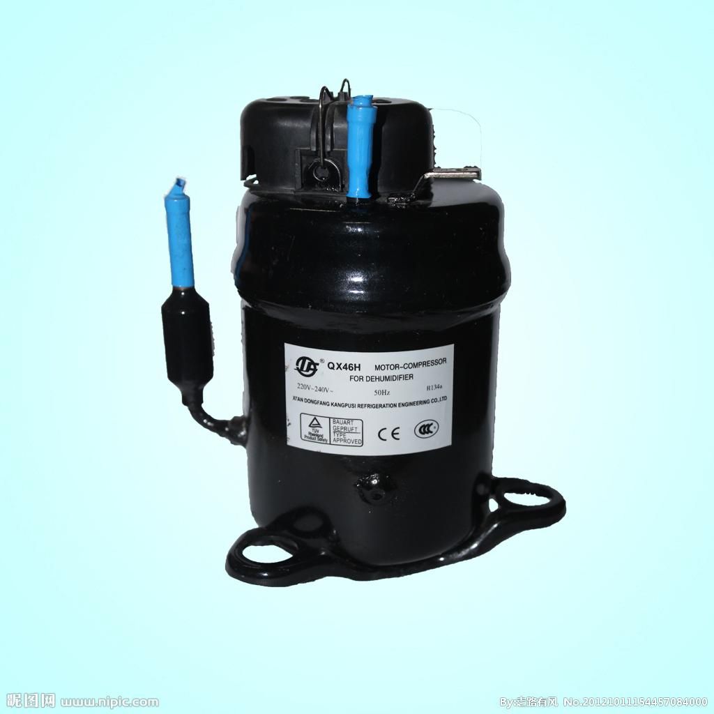 Qx46h 1672BTU 220-240V/50Hz Rotary and Hermetic Refrigeration Compressor, Hermetic and Rotary Compressor
