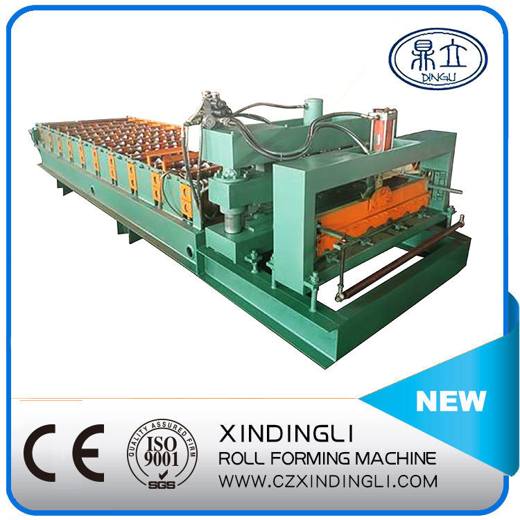 Popular Design Normal Arc Glazed Tile Roll Forming Machinery
