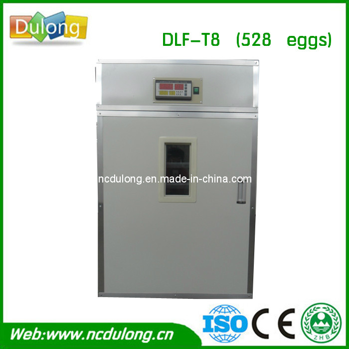 Dlf-T8 Capacity 528 Chicken Eggs Top Selling Automatic Chicken Incubator Egg