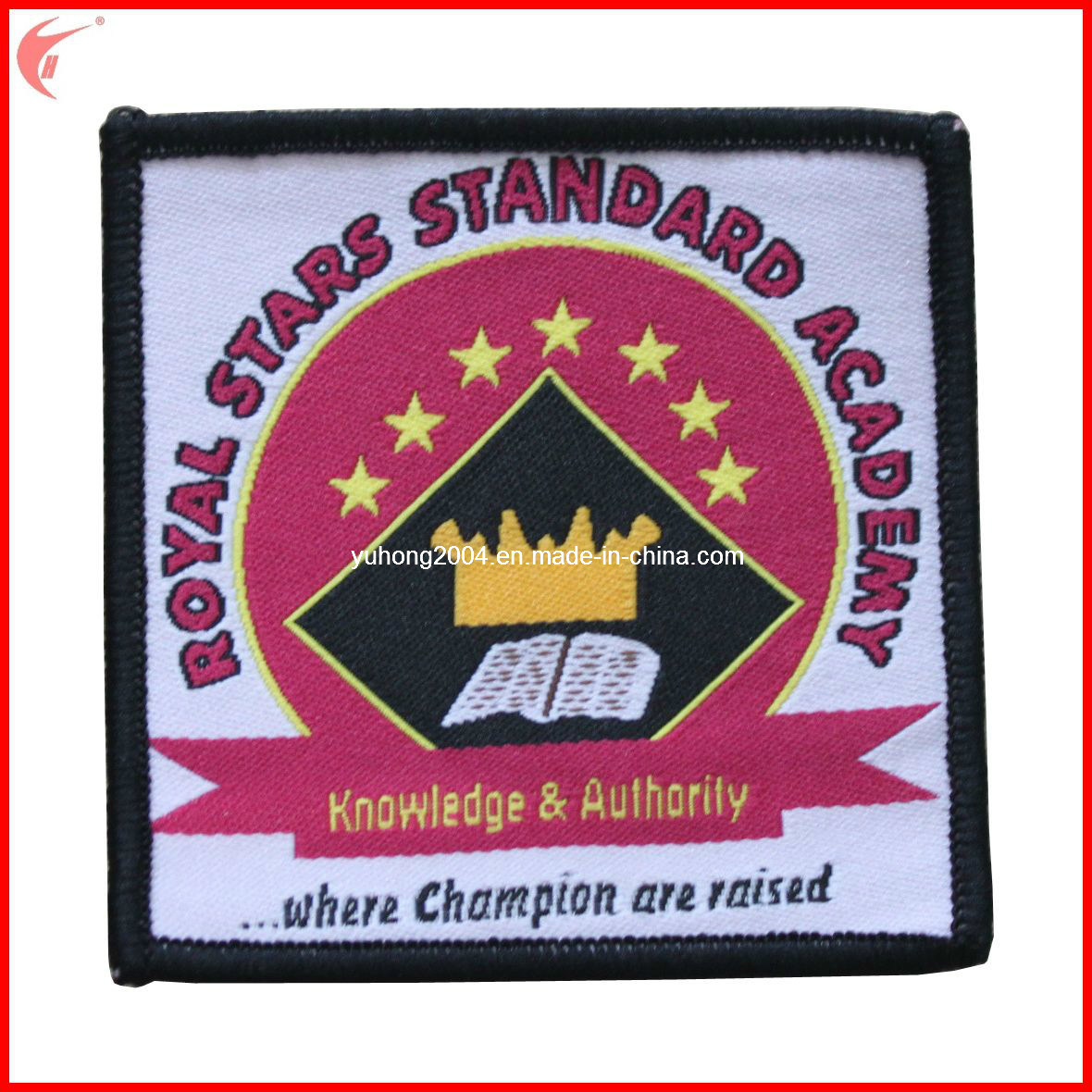 Customized Embroidery Badge for School Uniform