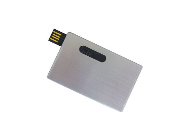Metal Credit Card Flash Disk