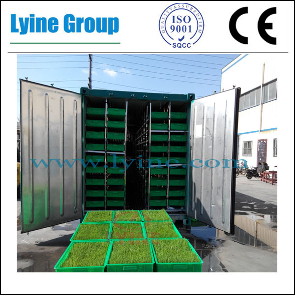 Automatic Hydroponic Seedling System for Fodder Growth