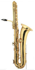 Gold Lacquer Low a Bass Saxophone