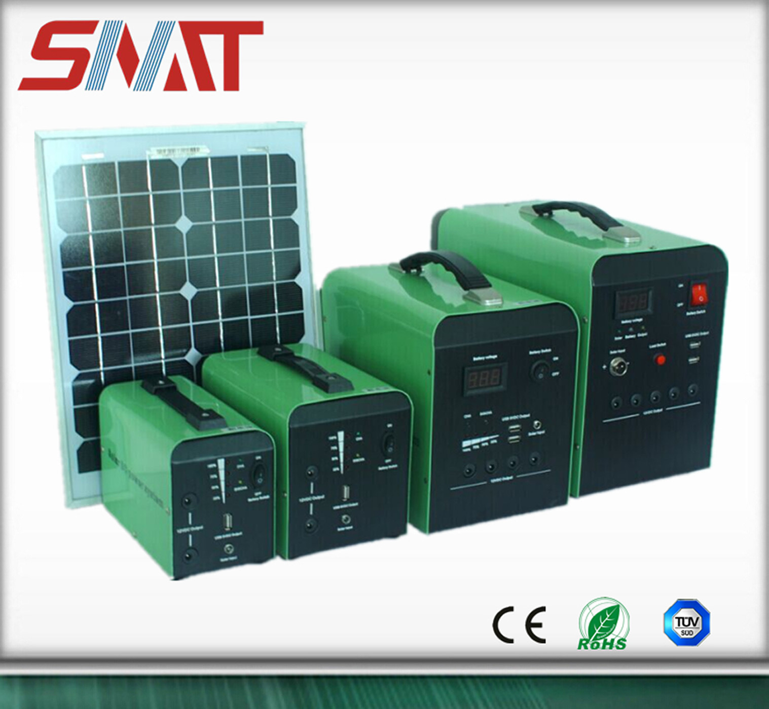 10W; 20W; 50W Portable Solar Power System for Power Supply