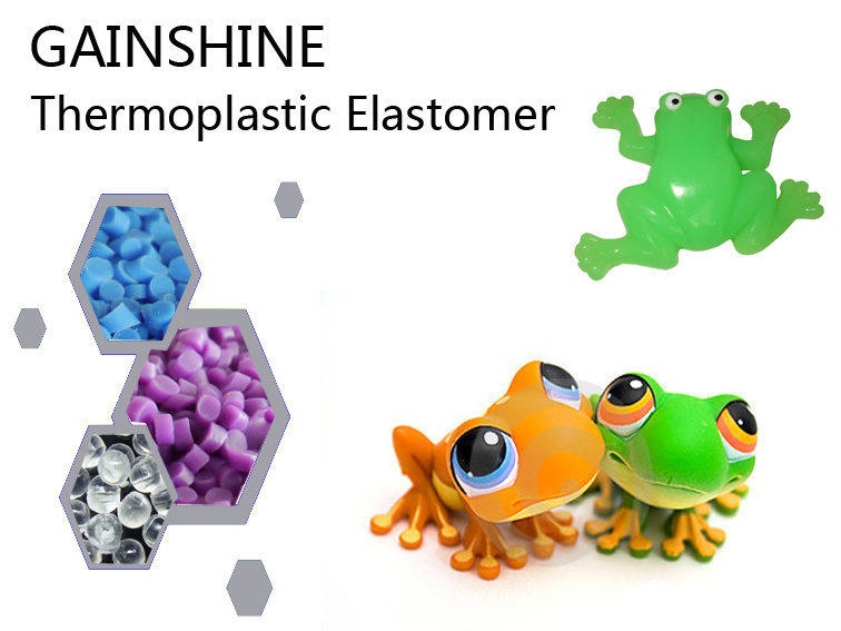 Gainshine Non-Toxic /Eco-Friendly TPE Material Manufacturer for Baby Toys