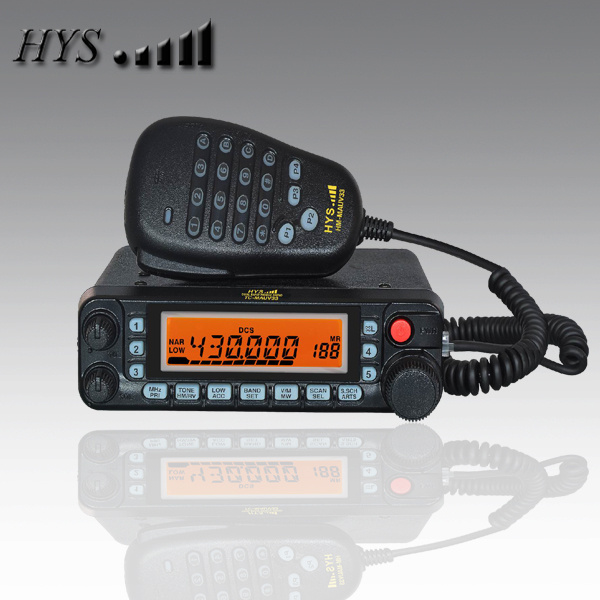 Tc-Mauv33 Hys Newest Black Dual Band VHF + UHF Mobile FM Transceiver Radio