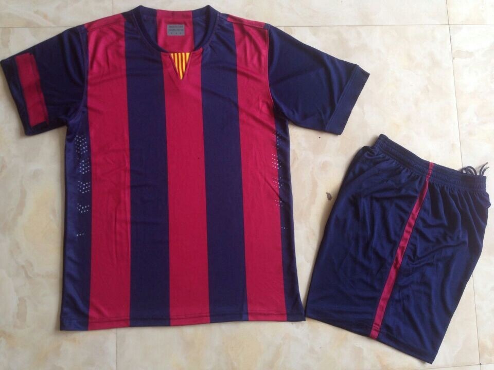 2014/2015b Arcelona Soccer Jersey Kids T-Shirt (MA14020)