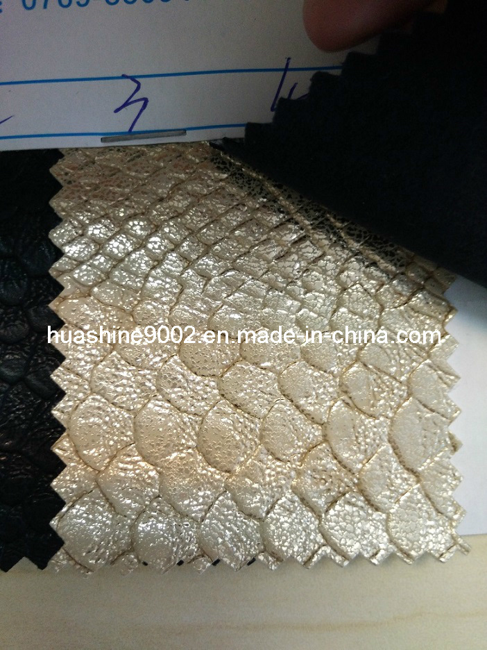 New Arrival Crocodile Pattern Artificial Leather (HSA009)