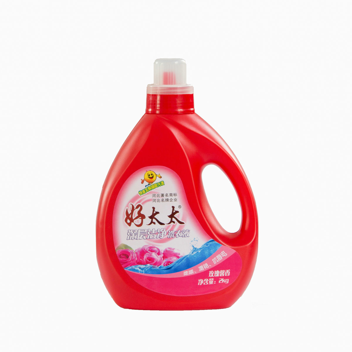 Rose Flavor Concentrated Laundry Detergent Liquid