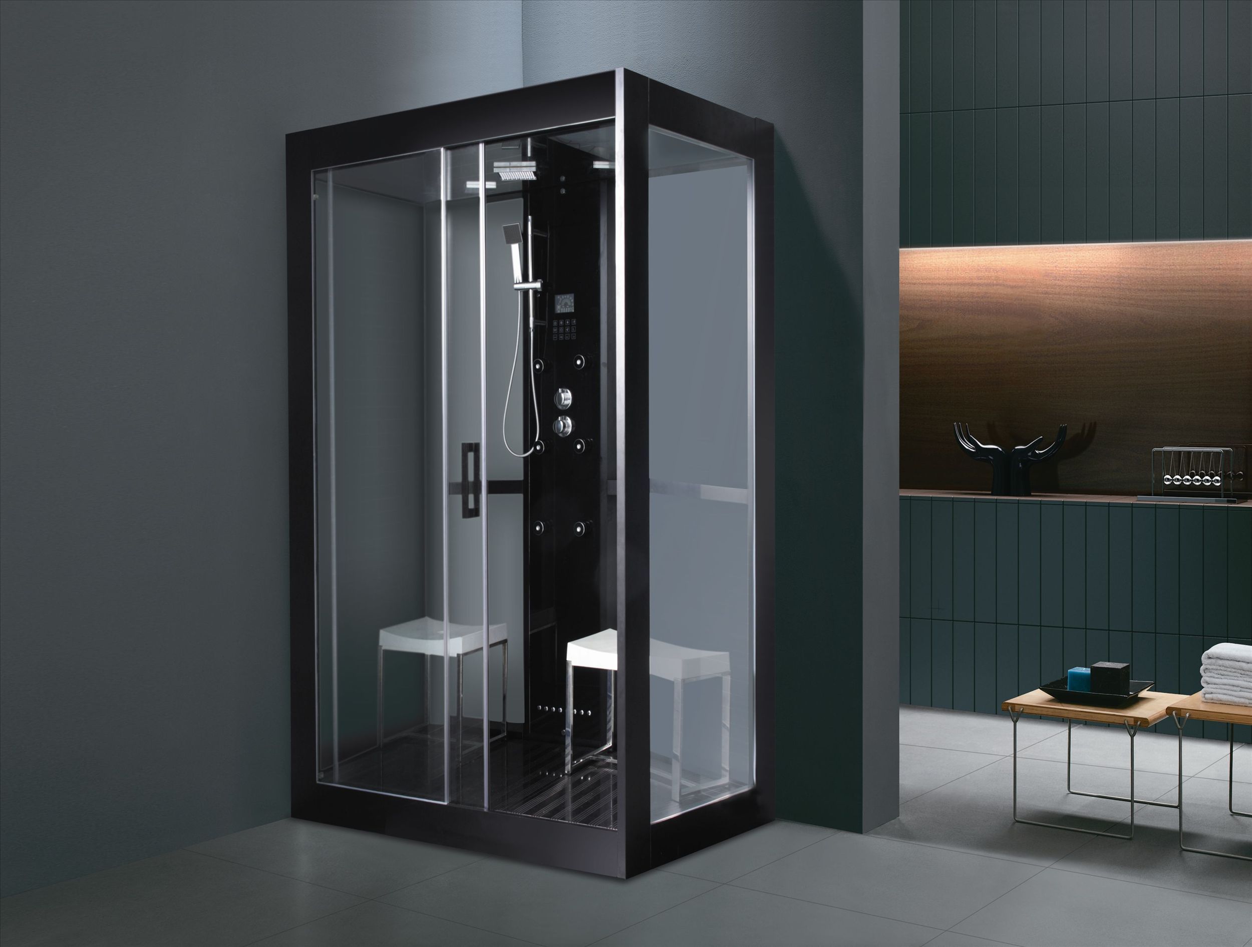 Luxury High Quality Computer Controlled Steam Sauna Shower Cabinet Room (M-8285)