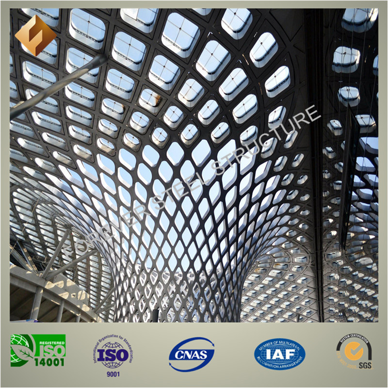 Solid and Durable Space Frame Steel Structure