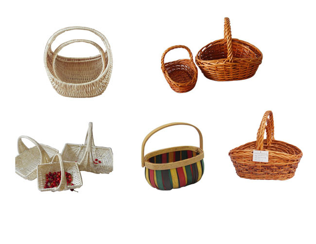 Wicker Easter Basket
