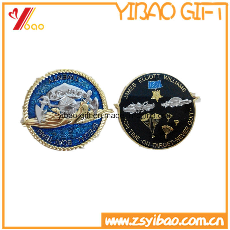 Military Challenge Coin Two Tones Coin (YB-LY-C-31)