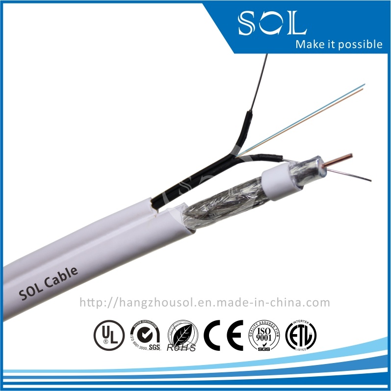 Communication Gjxh Optical Fiber Cable & RG6 Coaxial Cable