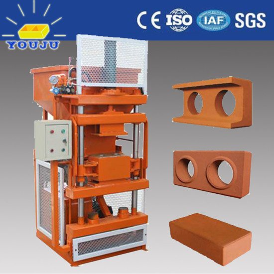 Automatic Stationary Ly1-10 Clay Interlock Brick Machine