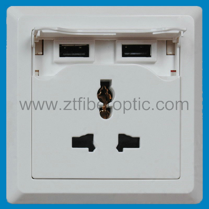 Universal Wall USB Socket