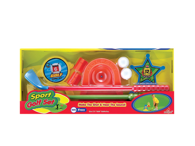 Sport Toy Golf Set with Sound (H7340119)