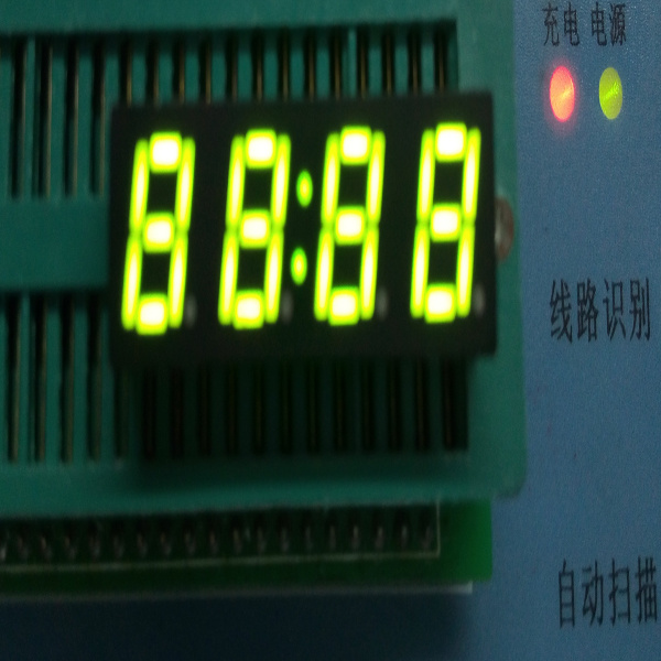 Green LED 4 Digits 7 Segment Display