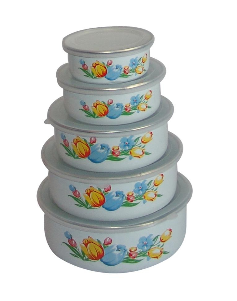 Enamel Storage Bowl