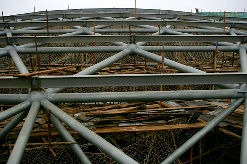 Steel Structure Gymnasium with Large Span