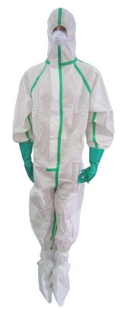 Protective Coverall with Stickers
