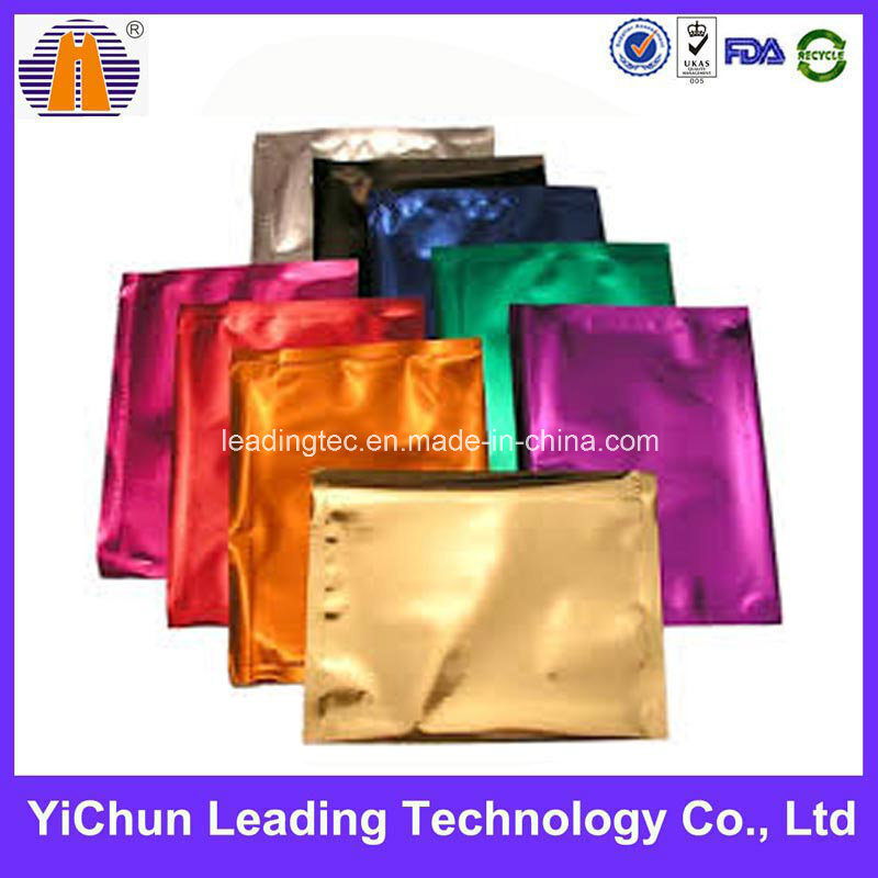 Colorful Plastic Electronics Products Packaging Aluminum Foil Zipper Bag