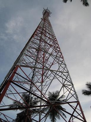 Telecommunication Lattice Tower Angular Tower