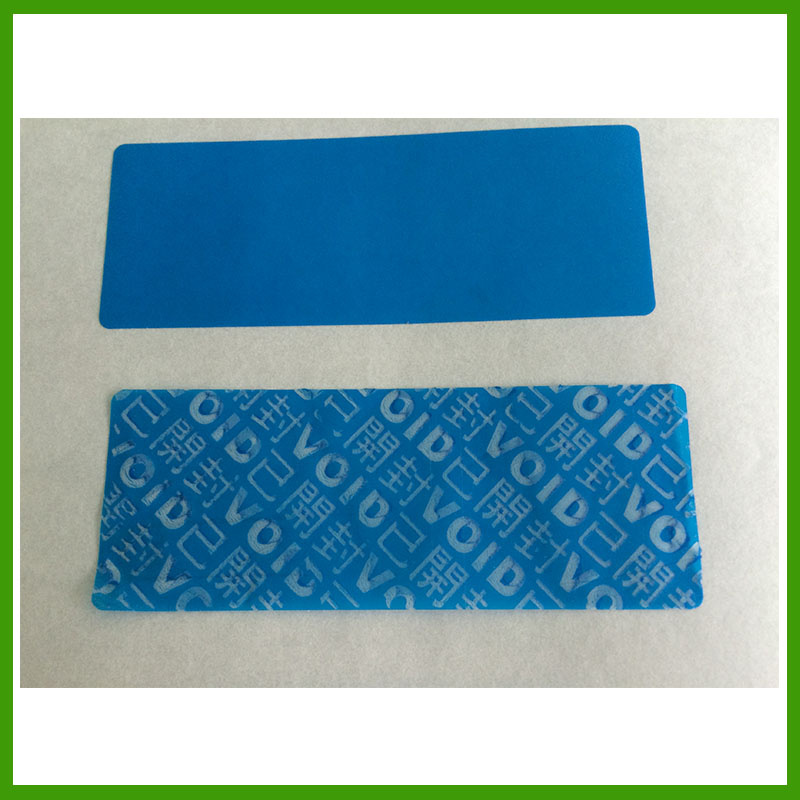 Anti-Counterfeit Security Printed Label for Electronic