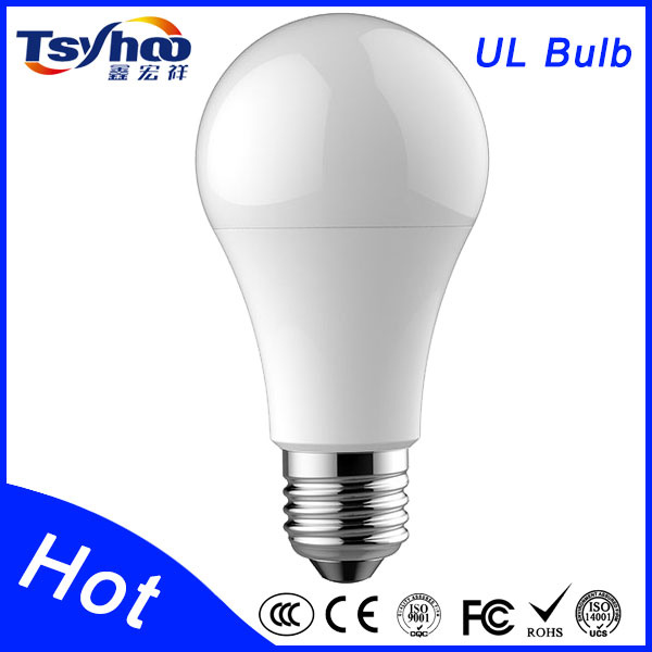 Newest Plastic Shell 9W E27 Base LED Light Bulb