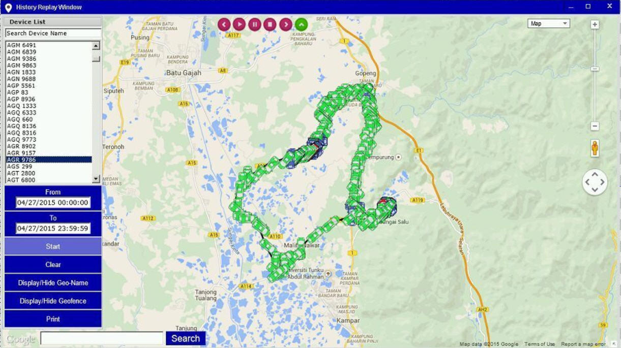 GPS Tracking Monitoring Software