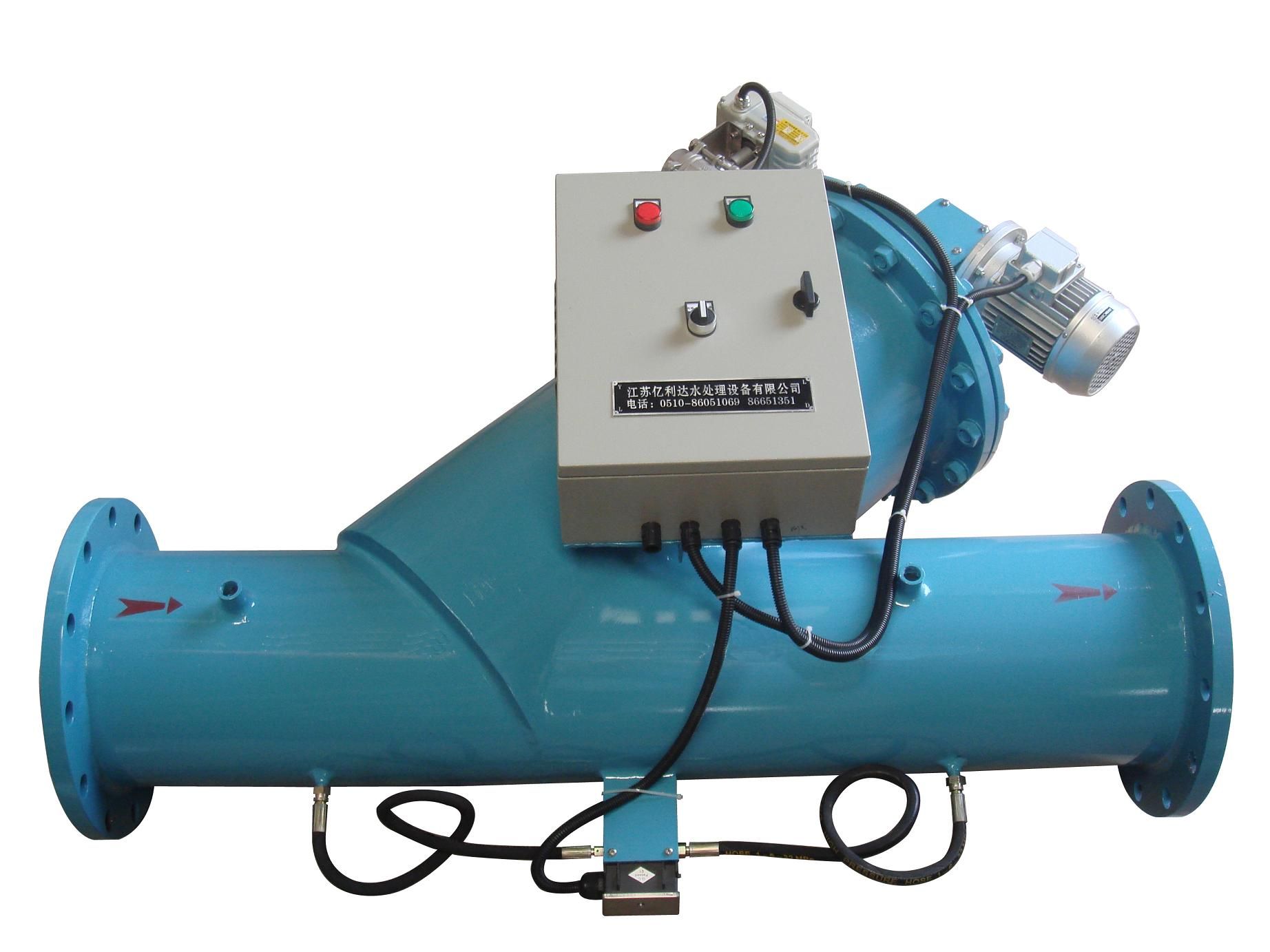 Automatic Self Cleaning Y Shape Brush Water Filter