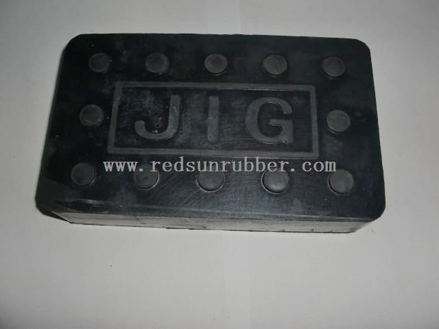Rectangular Natural Rubber Feet