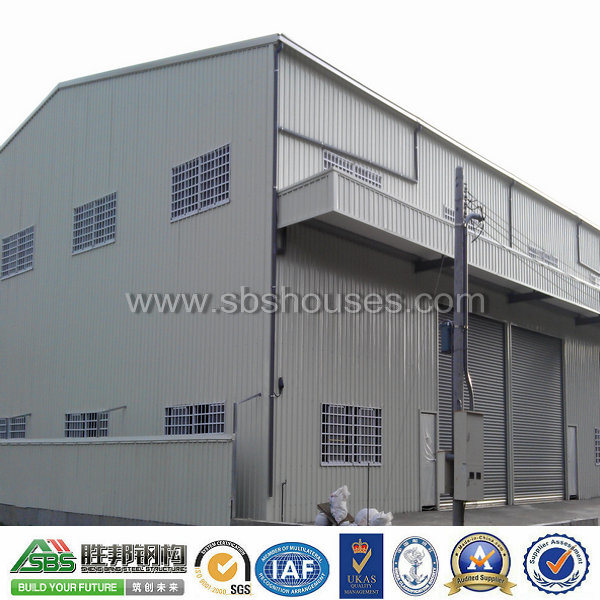 Double Slope Steel Structure Warehouse Building